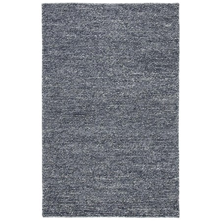Safavieh 5 x 8 ft. Natura 620H Hand Woven Rectangle Area Rug, Dark Grey NAT620H-5